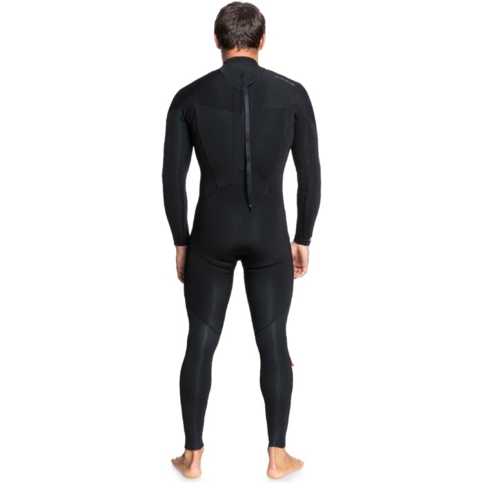 2024 Quiksilver Mens Everyday Sessions 4/3mm Back Zip Wetsuit EQYW103206 - Black